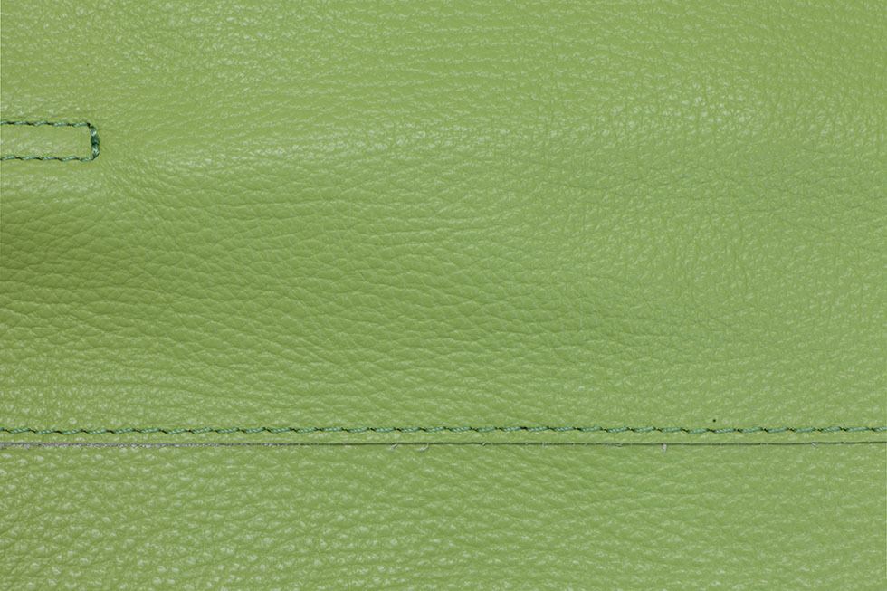 Light Green Leather Tote Bag-02 | Bags & Fruits